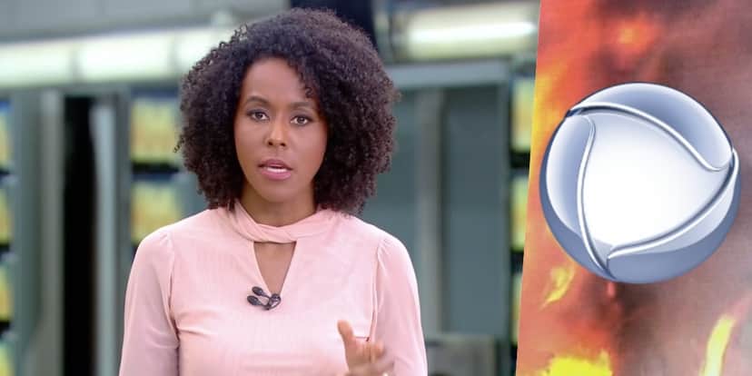Maju atacou a Record ao vivo na Globo (Foto: montagem) Maju atacou a Record ao vivo na Globo (Foto: montagem)