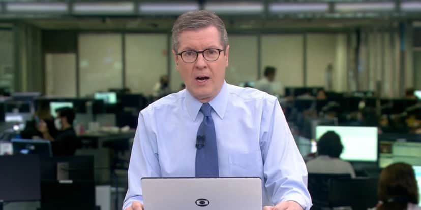 Márcio Gomes cobre as férias de Maju Coutinho no Jornal Hoje (Foto: Reprodução/TV Globo) Márcio Gomes cobre as férias de Maju Coutinho no Jornal Hoje (Foto: Reprodução/TV Globo)