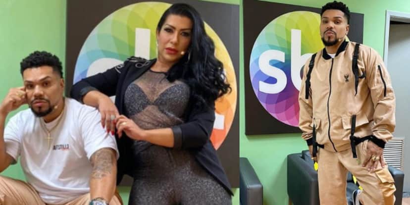 Naldo e Ellen Cardoso não puderam participar do "Domingo Legal"(Foto: Reprodução/Instagram) Naldo e Ellen Cardoso não puderam participar do "Domingo Legal"(Foto: Reprodução/Instagram)