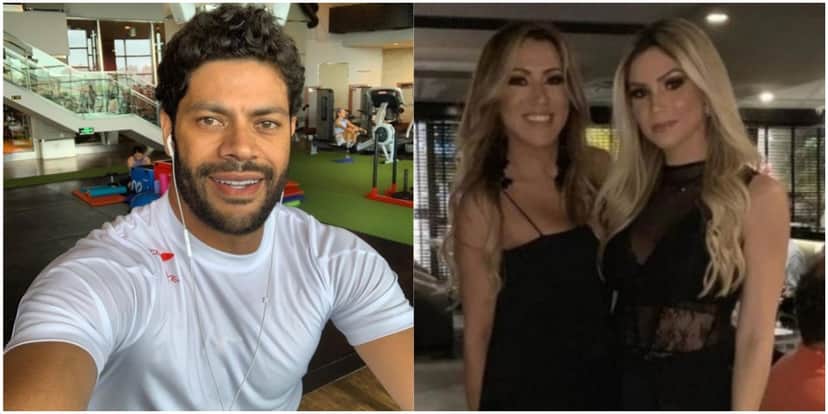 Hulk namora atualmente Camila, sobrinha de sua ex-mulher, Iran Angelo (Foto: Reprodução/ Montagem/ TV Foco) Hulk namora atualmente Camila, sobrinha de sua ex-mulher, Iran Angelo (Foto: Reprodução/ Montagem/ TV Foco)