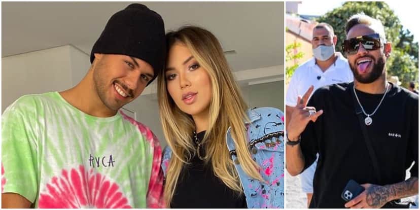 Neymar e Zé Felipe voltaram a trocar farpas envolvendo ex e atual namorada do cantor (Foto: Reprodução/ Montagem/ TV Foco) Neymar e Zé Felipe voltaram a trocar farpas envolvendo ex e atual namorada do cantor (Foto: Reprodução/ Montagem/ TV Foco)
