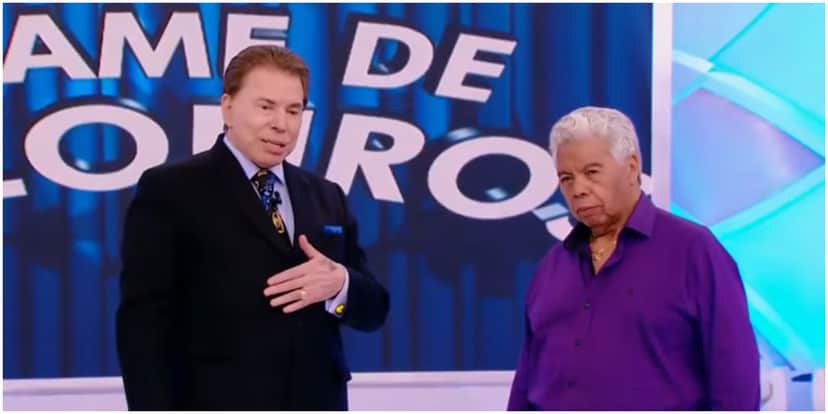Roque ao lado do dono do SBT, Silvio Santos - Foto: Reprodução Roque ao lado do dono do SBT, Silvio Santos - Foto: Reprodução