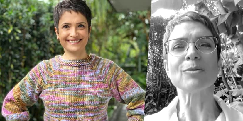 Sandra Annenberg fez um anúncio ao público (Foto: reprodução) Sandra Annenberg fez um anúncio ao público (Foto: reprodução)