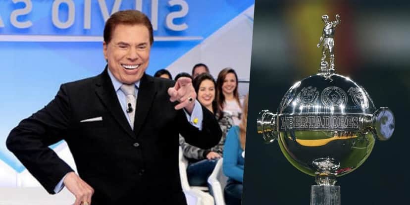 Silvio Santos comemorou a compra dos direitos da Libertadores (Foto: reprodução) Silvio Santos comemorou a compra dos direitos da Libertadores (Foto: reprodução)