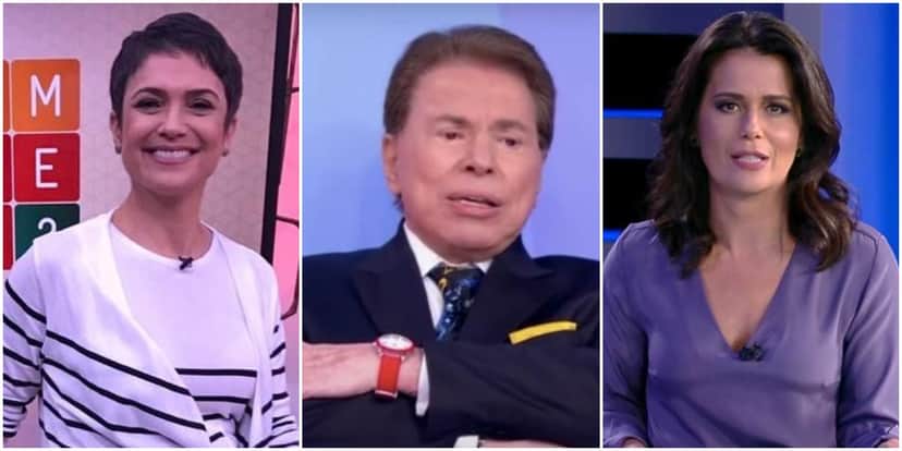 Silvio Santos quer Sandra Annenberg e Adriana Araújo no SBT - Foto: Reprodução Silvio Santos quer Sandra Annenberg e Adriana Araújo no SBT - Foto: Reprodução