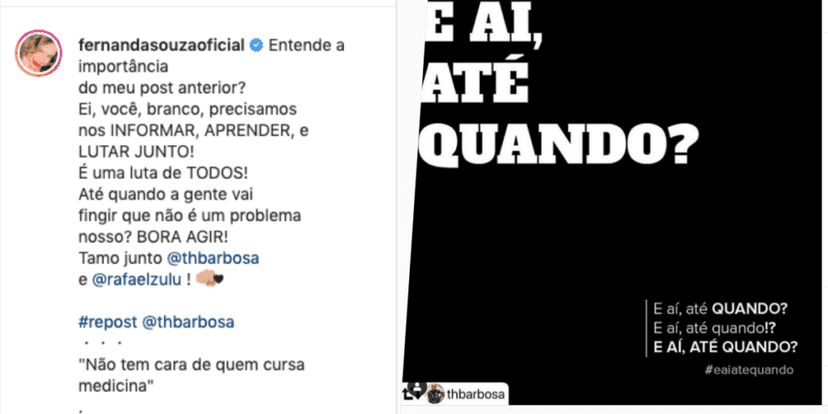 Fernanda Souza e Thiaguinho colocaram um ponto final na relação, mas seguem se falando abertamente (Foto montagem) Fernanda Souza e Thiaguinho colocaram um ponto final na relação, mas seguem se falando abertamente (Foto montagem)