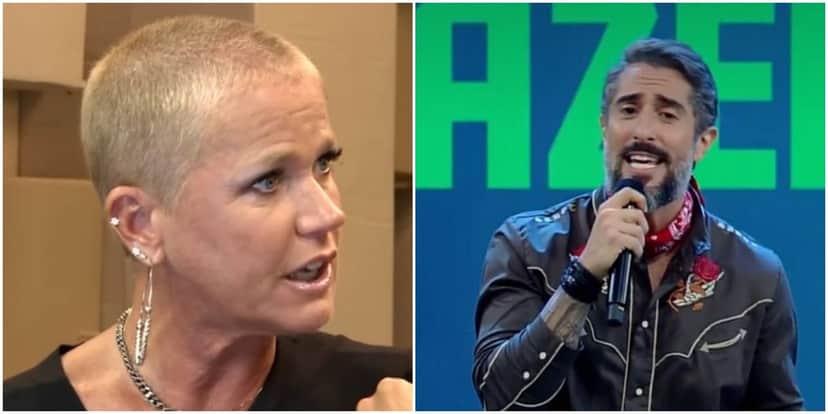 Xuxa fará participação em A Fazenda 12, reality comandado por Marcos Mion (Reprodução) Xuxa fará participação em A Fazenda 12, reality comandado por Marcos Mion (Reprodução)