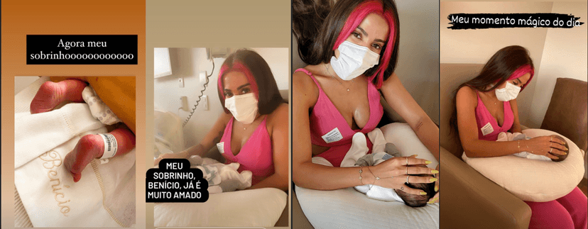Anitta e a criança (Foto: Reprodução) Anitta e a criança (Foto: Reprodução)