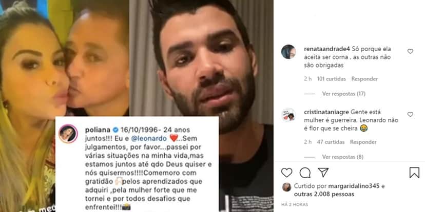 Poliana Rocha, Leonardo Poliana Rocha, Leonardo