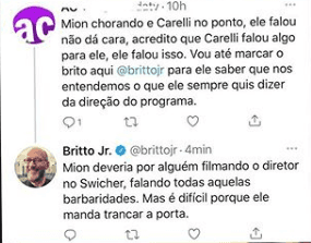 A Fazenda 12 (Reprodução/ Twitter) A Fazenda 12 (Reprodução/ Twitter)