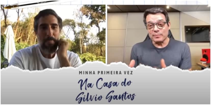 Celso Portiolli fala de medo de Silvio Santos (Foto: Reprodução) Celso Portiolli fala de medo de Silvio Santos (Foto: Reprodução)