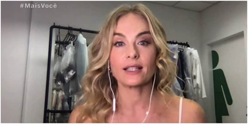 Angélica expõe mentira no Mais Você (Foto: Reprodução) Angélica expõe mentira no Mais Você (Foto: Reprodução)