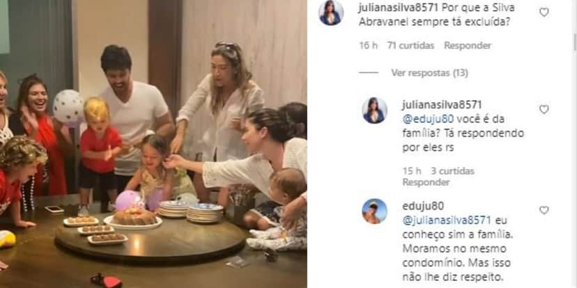 Internautas brigaram ao comentar sobre Silvia Abravanel (Foto: Reprodução/Instagram) Internautas brigaram ao comentar sobre Silvia Abravanel (Foto: Reprodução/Instagram)