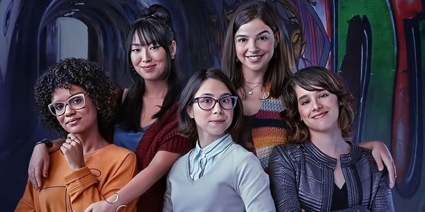 "As Five" estreou em horário nobre na Globo (Foto: Divulgação/Globoplay) "As Five" estreou em horário nobre na Globo (Foto: Divulgação/Globoplay)
