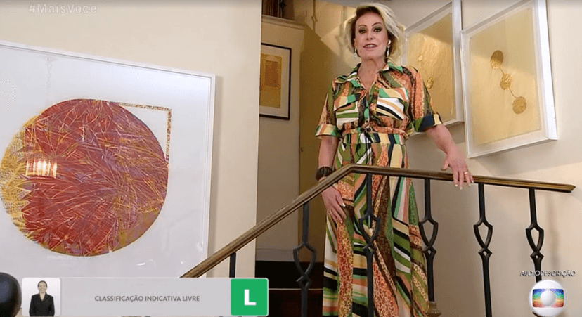 Ana Maria Braga abriu seu Mais Você de um jeito diferente (Foto reprodução) Ana Maria Braga abriu seu Mais Você de um jeito diferente (Foto reprodução)