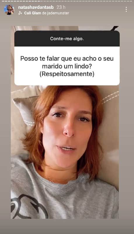 Natasha Dantas respondeu as mulheres que se declararam para o jornalista Natasha Dantas respondeu as mulheres que se declararam para o jornalista