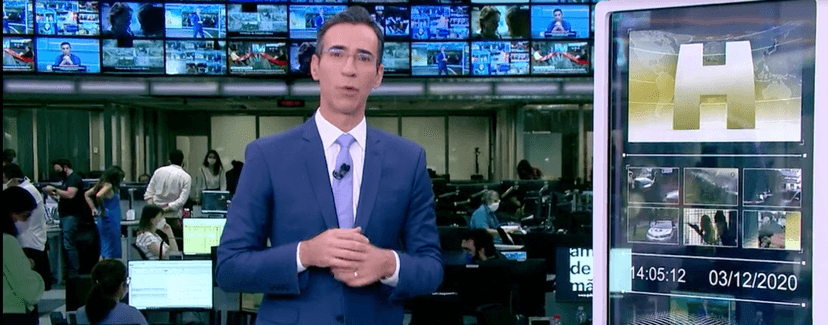 César Tralli está substituindo Maju Coutinho no Jornal Hoje (Foto: Reprodução/Globo) César Tralli está substituindo Maju Coutinho no Jornal Hoje (Foto: Reprodução/Globo)