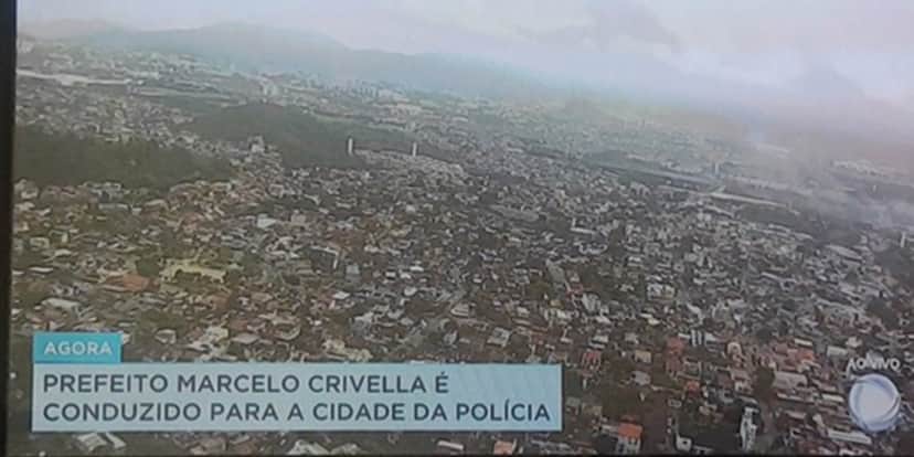 Record optou por esconder prisão de Marcelo Crivella (Foto: Reprodução) Record optou por esconder prisão de Marcelo Crivella (Foto: Reprodução)