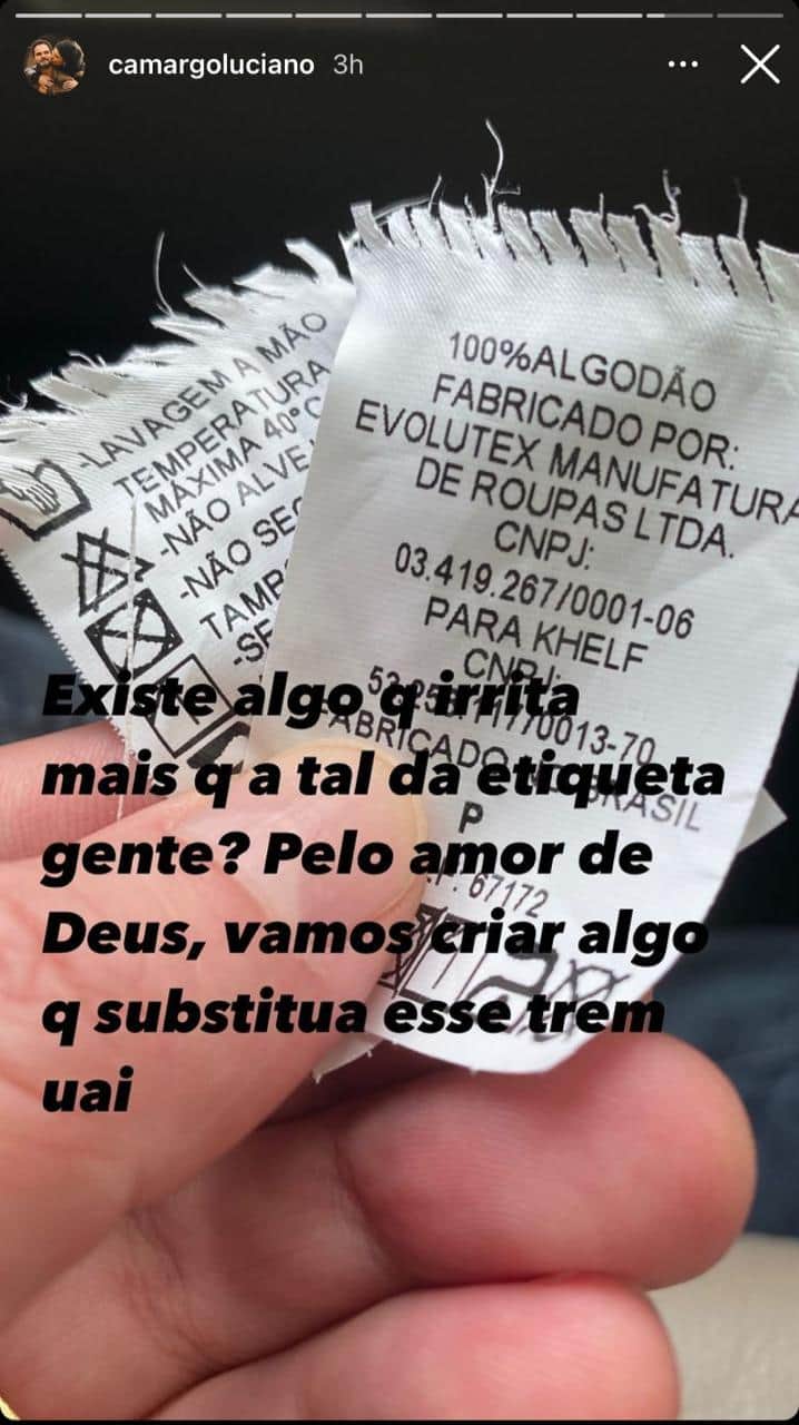 Luciano Camargo desabafa sobre ódio nas redes sociais (Foto: Reprodução/Instagram) Luciano Camargo desabafa sobre ódio nas redes sociais (Foto: Reprodução/Instagram)
