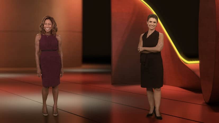 Glória Maria e Sandra Annenberg na Retrospectiva 2020 (Foto: Divulgação/TV Globo) audiência Glória Maria e Sandra Annenberg na Retrospectiva 2020 (Foto: Divulgação/TV Globo) audiência