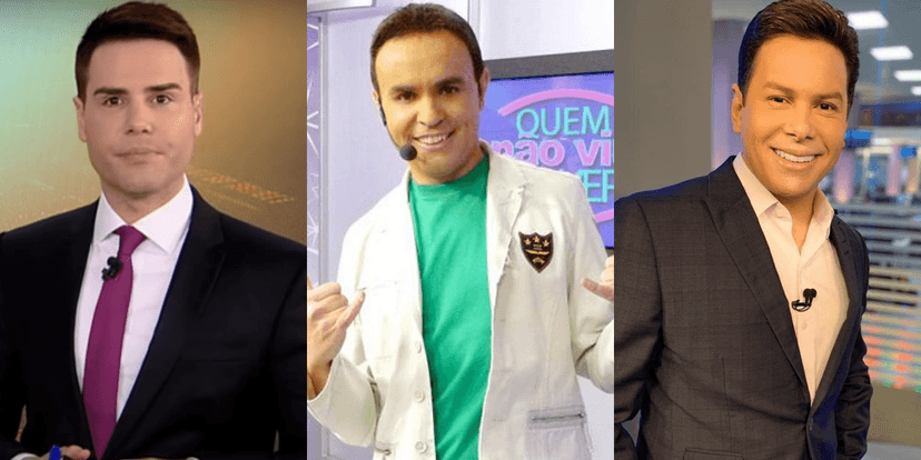 Luiz Bacci, Caco Rodrigues e Marcão do Povo (Foto: Montagem TVFoco) Luiz Bacci, Caco Rodrigues e Marcão do Povo (Foto: Montagem TVFoco)