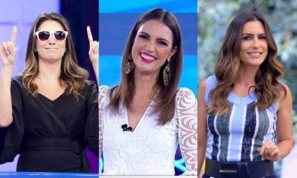 Rebeca Abravanel, Chris Flores e Ticiana Villas Boas disputam programa feminino no SBT (Foto: Reprodução) Rebeca Abravanel, Chris Flores e Ticiana Villas Boas disputam programa feminino no SBT (Foto: Reprodução)