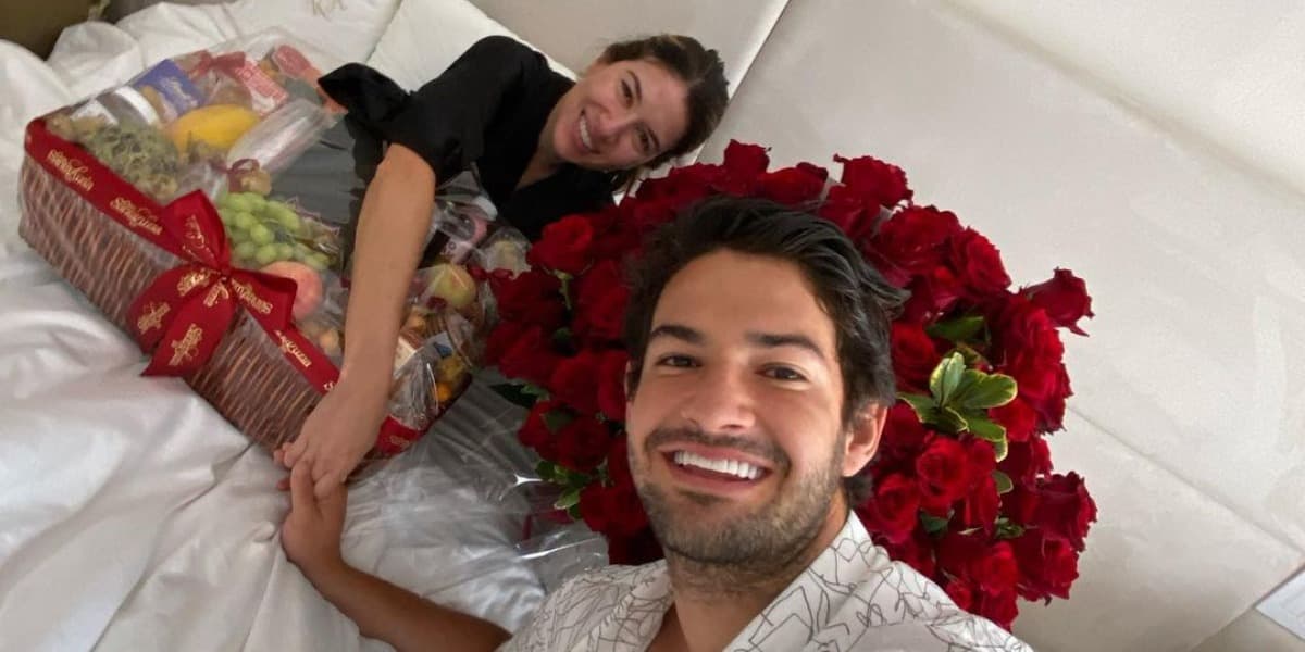 Rebeca Abravanel e Pato estão casados desde 2019 (Foto: Reprodução/Instagram) Rebeca Abravanel e Pato estão casados desde 2019 (Foto: Reprodução/Instagram)