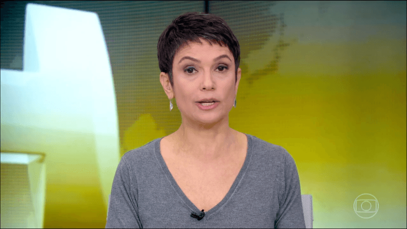 Sandra Annenberg (Foto: Reprodução/TVGlobo) Sandra Annenberg (Foto: Reprodução/TVGlobo)