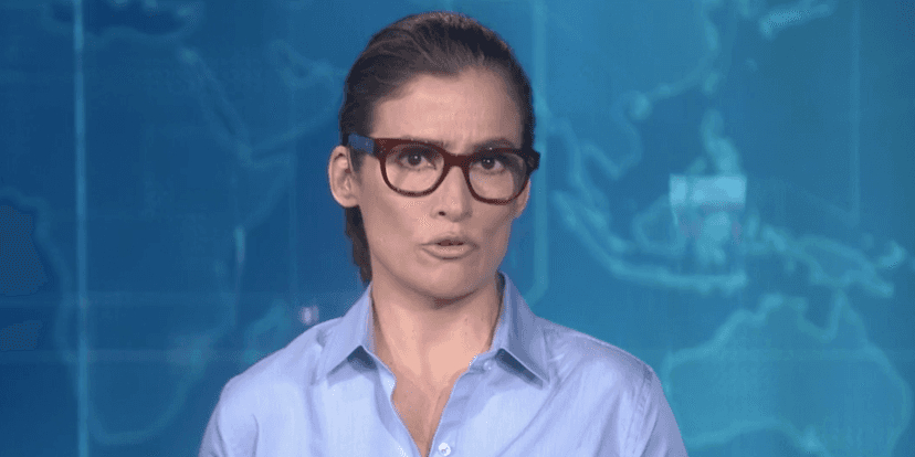 Renata Vasconcellos anuncia situação dos Estados Unidos (Reprodução) Renata Vasconcellos anuncia situação dos Estados Unidos (Reprodução)