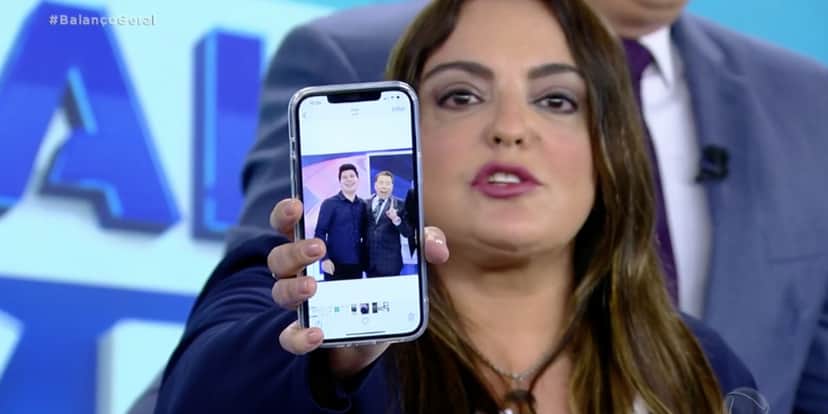 Fabiola Reipert fala sobre filho de Geraldo Luís (Reprodução) Fabiola Reipert fala sobre filho de Geraldo Luís (Reprodução)
