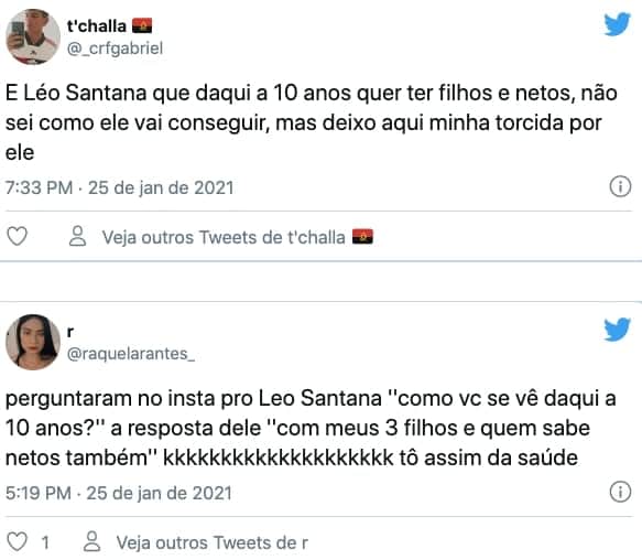 Internautas tiram sarro com a cara de cantor por conta de seus planos (Reprodução) Internautas tiram sarro com a cara de cantor por conta de seus planos (Reprodução)