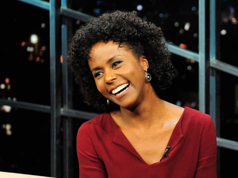 Maju Coutinho no Programa do Jô (Foto: Reprodução / Globo) Maju Coutinho no Programa do Jô (Foto: Reprodução / Globo)