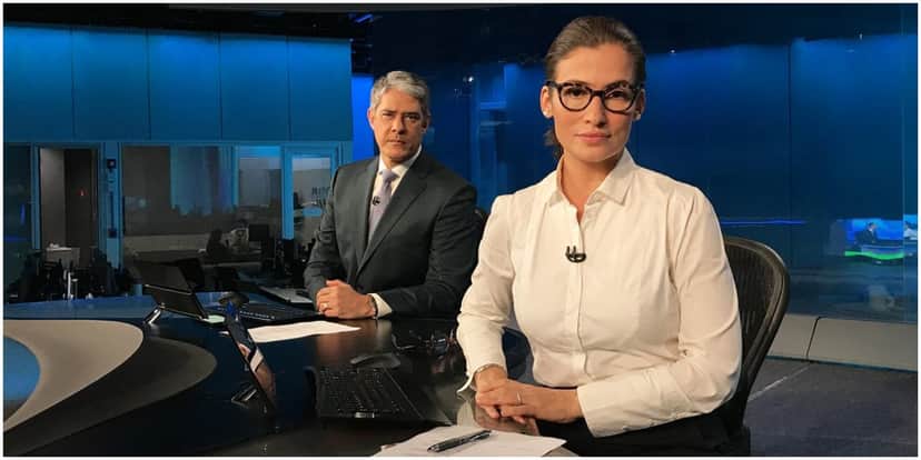 Bonner e Renata comandam o Jornal Nacional - Foto: Reprodução Bonner e Renata comandam o Jornal Nacional - Foto: Reprodução