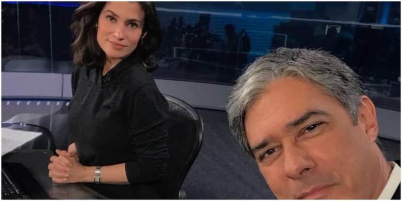 William Bonner e Renata Vasconcellos no Jornal Nacional - Foto: Reprodução William Bonner e Renata Vasconcellos no Jornal Nacional - Foto: Reprodução