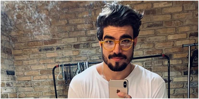 O ator Caio Castro polemizou no Instagram - Foto: Reprodução O ator Caio Castro polemizou no Instagram - Foto: Reprodução