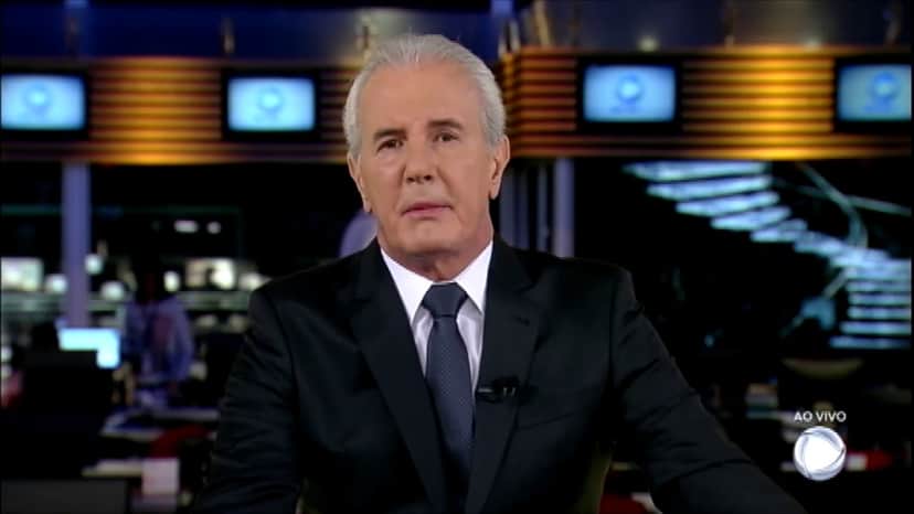 Celso Freitas na redação do Jornal da Record. (Foto: Divulgação) Celso Freitas na redação do Jornal da Record. (Foto: Divulgação)