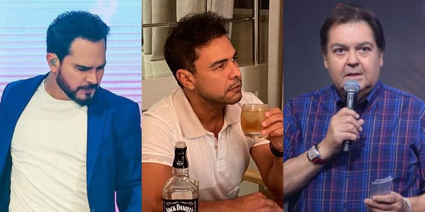 Zezé, Luciano e Faustão receberam previsões da sensitiva Elizete (Foto: Reprodução/Instagram/TV Globo) Zezé, Luciano e Faustão receberam previsões da sensitiva Elizete (Foto: Reprodução/Instagram/TV Globo)
