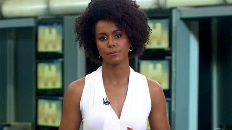 Maju Coutinho (Foto: Reprodução/Globo) Maju Coutinho (Foto: Reprodução/Globo)