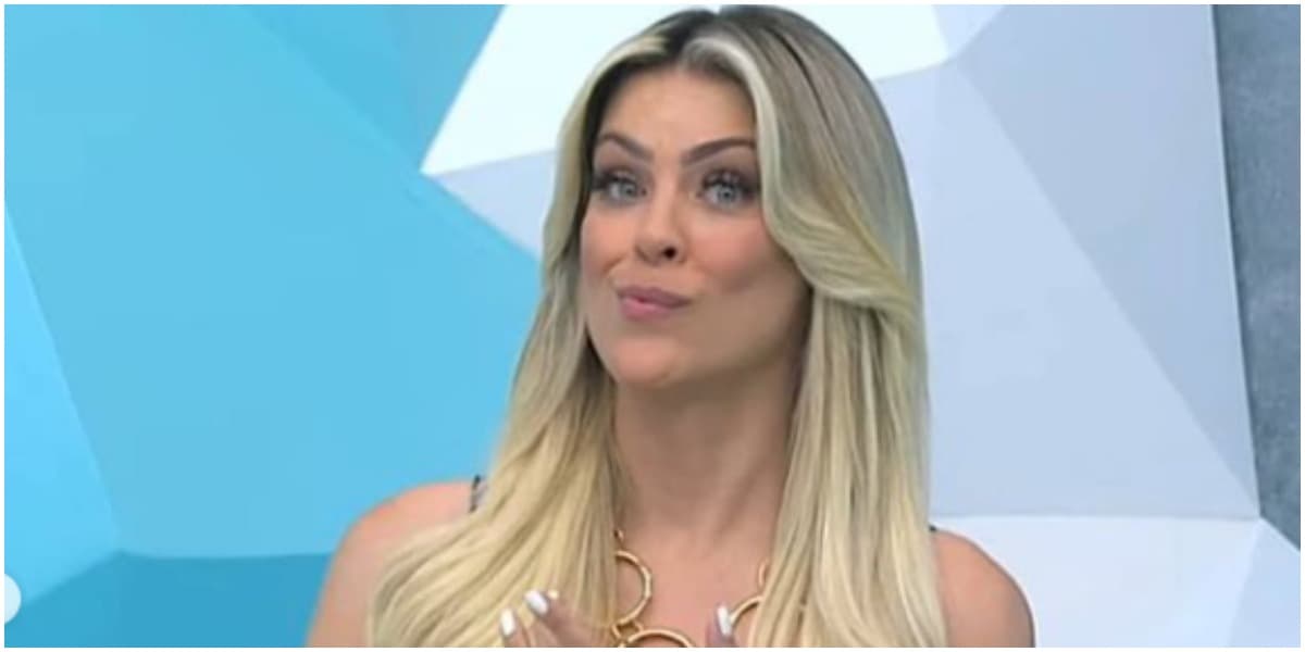 Renata Fan estava radiante após triunfo e mandou recado para Denilson após saída dele (Foto: Reprodução) Renata Fan estava radiante após triunfo e mandou recado para Denilson após saída dele (Foto: Reprodução)