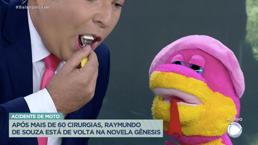 Reinaldo Gottino ao vivo (Reprodução) Reinaldo Gottino ao vivo (Reprodução)