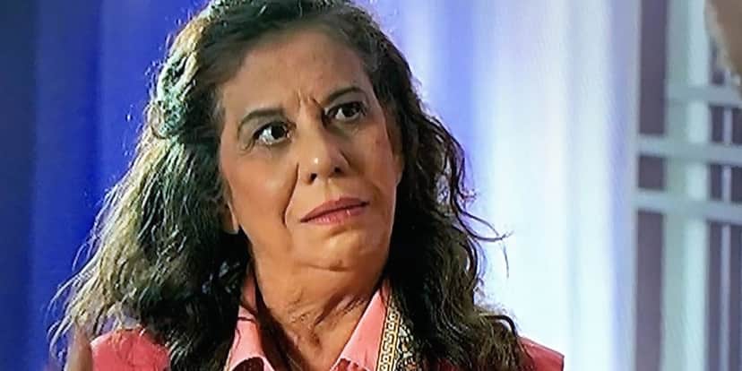 Maria Gladys em Pé na Cova, sua última novela (Foto: Reprodução / Globo) Maria Gladys em Pé na Cova, sua última novela (Foto: Reprodução / Globo)