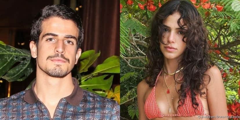 Bruna Marquezine e Enzo Celulari (Foto: Reprodução) Bruna Marquezine e Enzo Celulari (Foto: Reprodução)