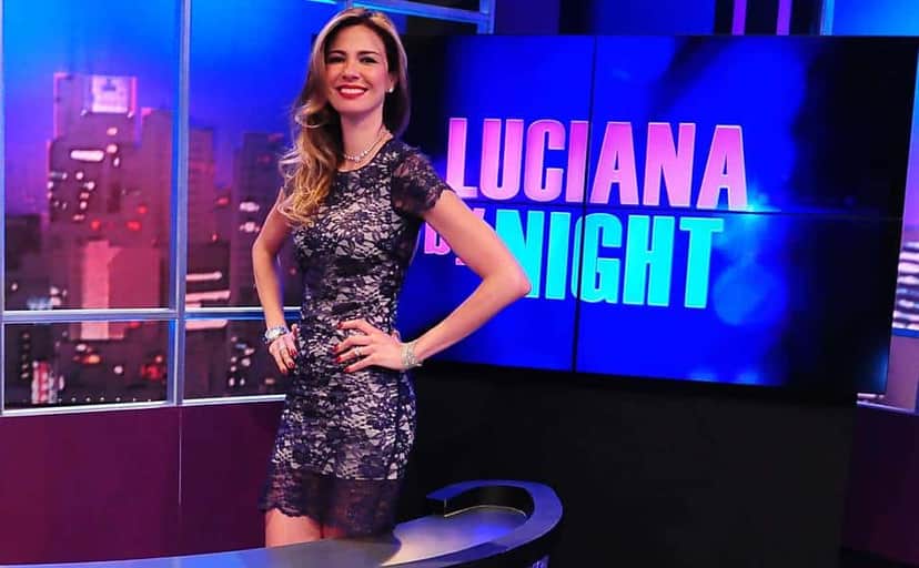 Luciana Gimenez no Luciana by Night (Foto: Reprodução) Luciana Gimenez no Luciana by Night (Foto: Reprodução)