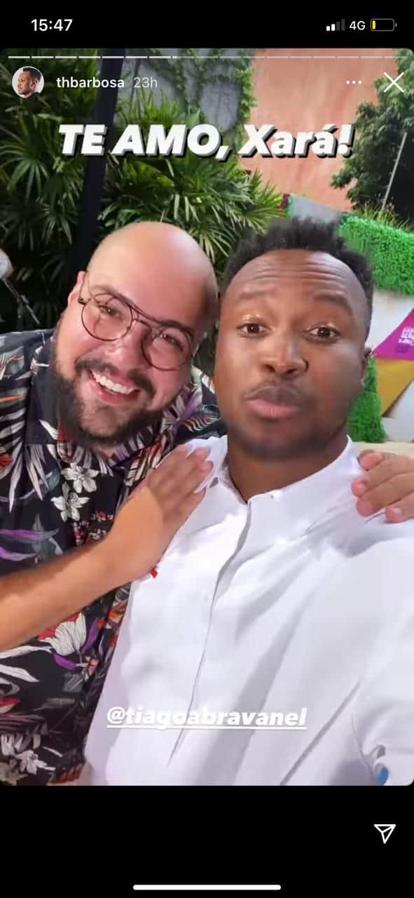 Thiaguinho surge agarrado com homem e assume amor (Reprodução) Thiaguinho surge agarrado com homem e assume amor (Reprodução)
