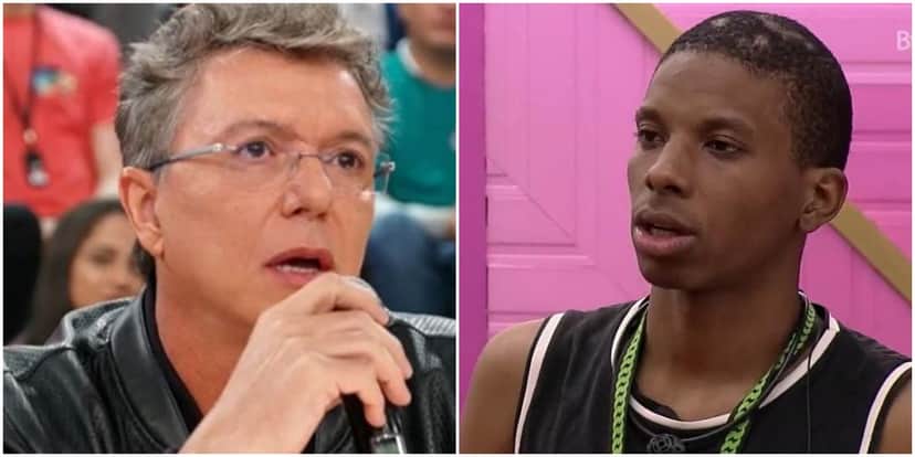 Boninho disparou contra Lucas após saída do BBB21 - Foto: Reprodução Boninho disparou contra Lucas após saída do BBB21 - Foto: Reprodução