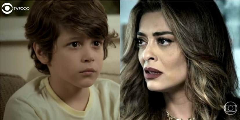 Fotomontagem de Dedé e Bibi, personagens da novela A Força do Querer Fotomontagem de Dedé e Bibi, personagens da novela A Força do Querer
