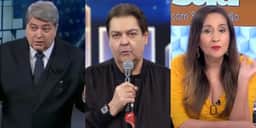 Datena tem anúncio destruído pela Band, Globo atende último pedido de Faustão e Sonia Abrão surfa na onda do BBB