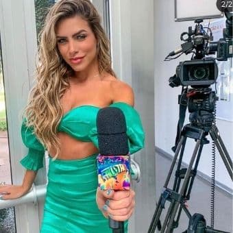 Erika Schneider, ex-bailarina do Faustão Erika Schneider, ex-bailarina do Faustão