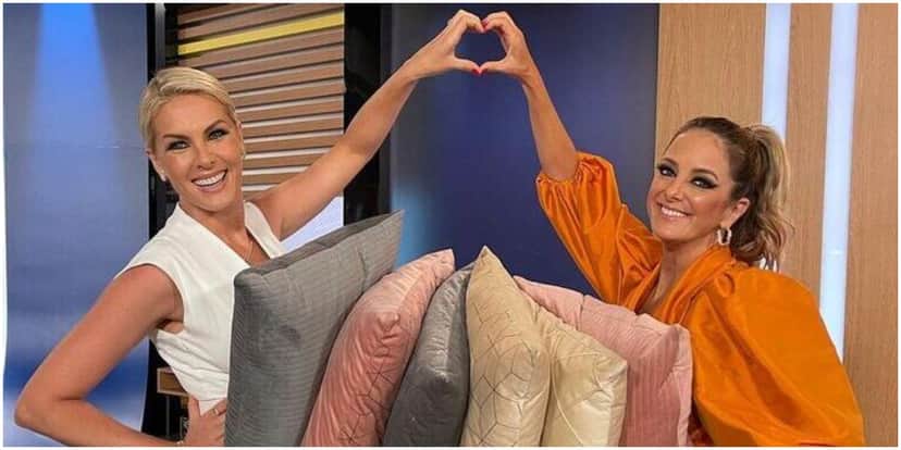 Ticiane pinheiro e Ana Hickmen e reencontram após um ano separadas Ticiane pinheiro e Ana Hickmen e reencontram após um ano separadas
