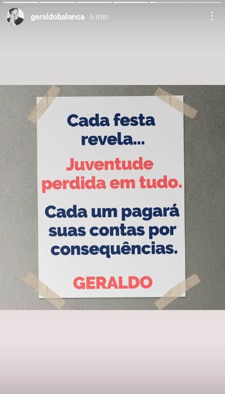 Apresentador fez alerta assustador Apresentador fez alerta assustador